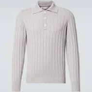 Áo len cashmere Brunello Cucinelli nam xám monili